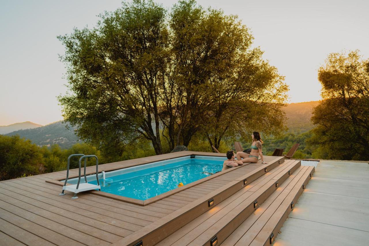 Boho Chic Oasis By Casa Oso With Pool, Spa And Views Ahwahnee Exterior photo