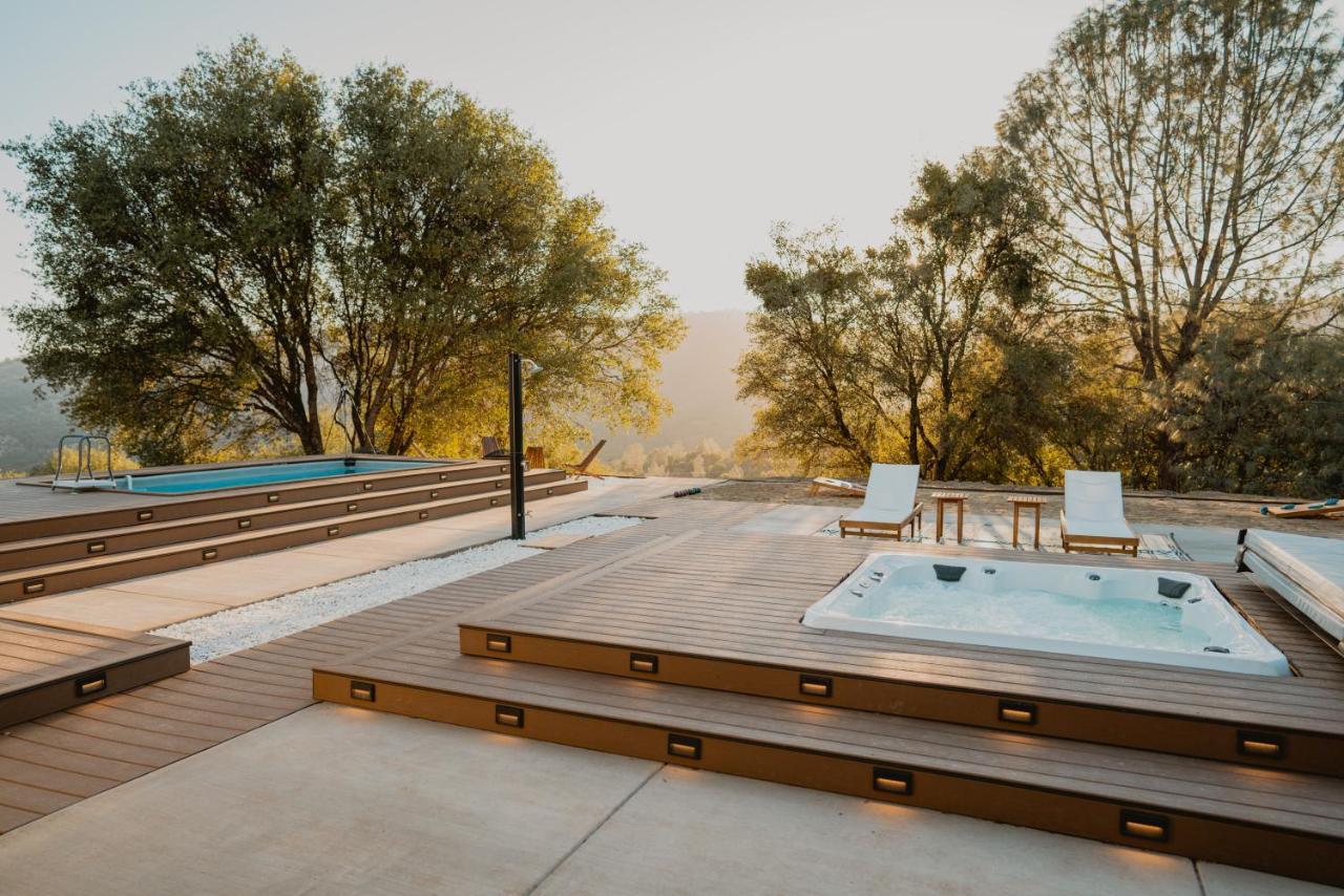 Boho Chic Oasis By Casa Oso With Pool, Spa And Views Ahwahnee Exterior photo